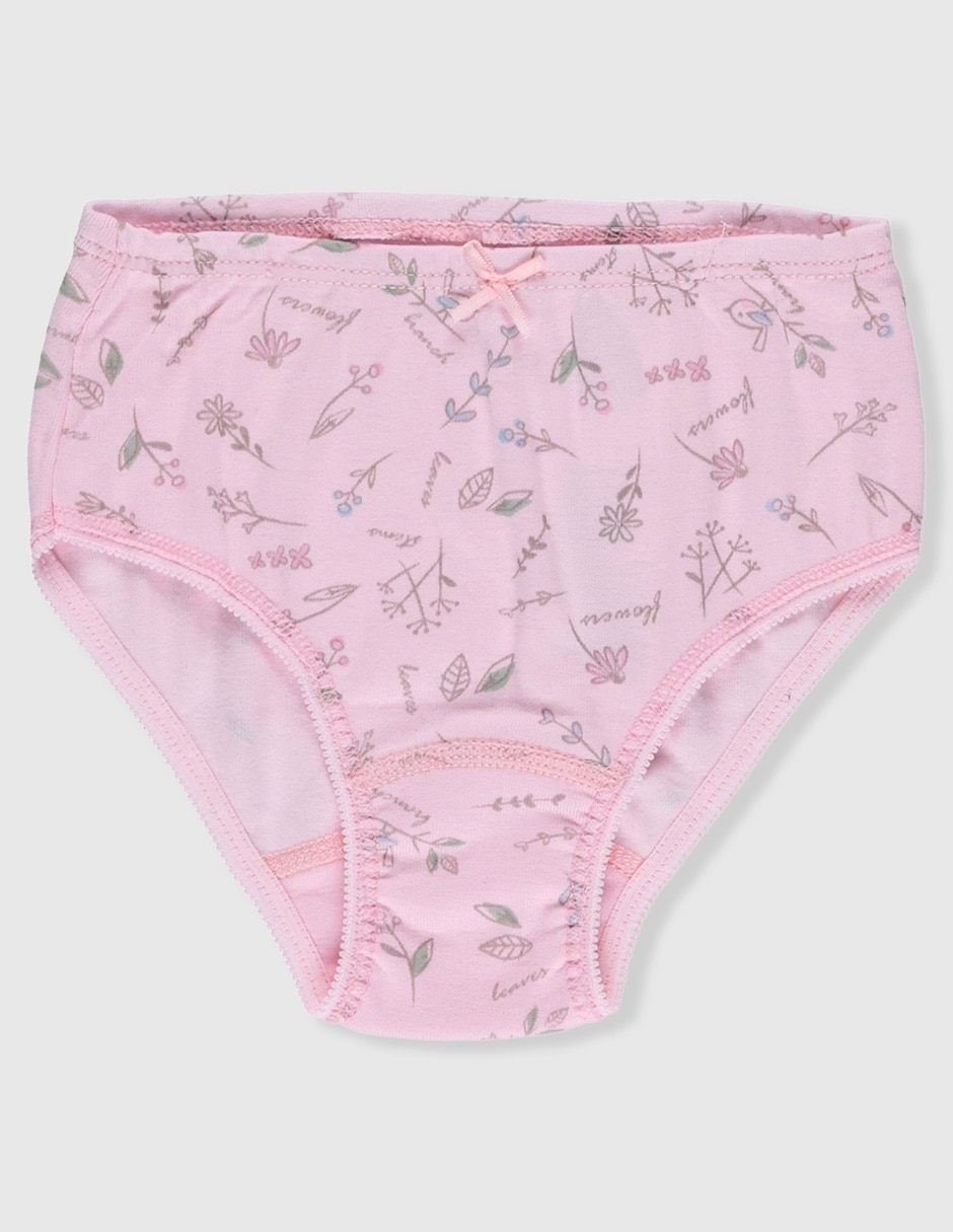 Set panty de algodón para niña 8