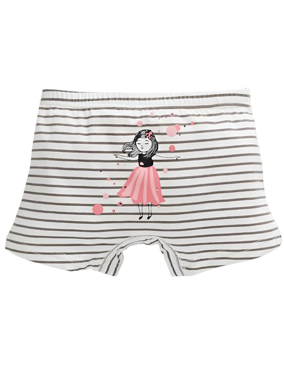 Set bóxer de algodón para niña 4