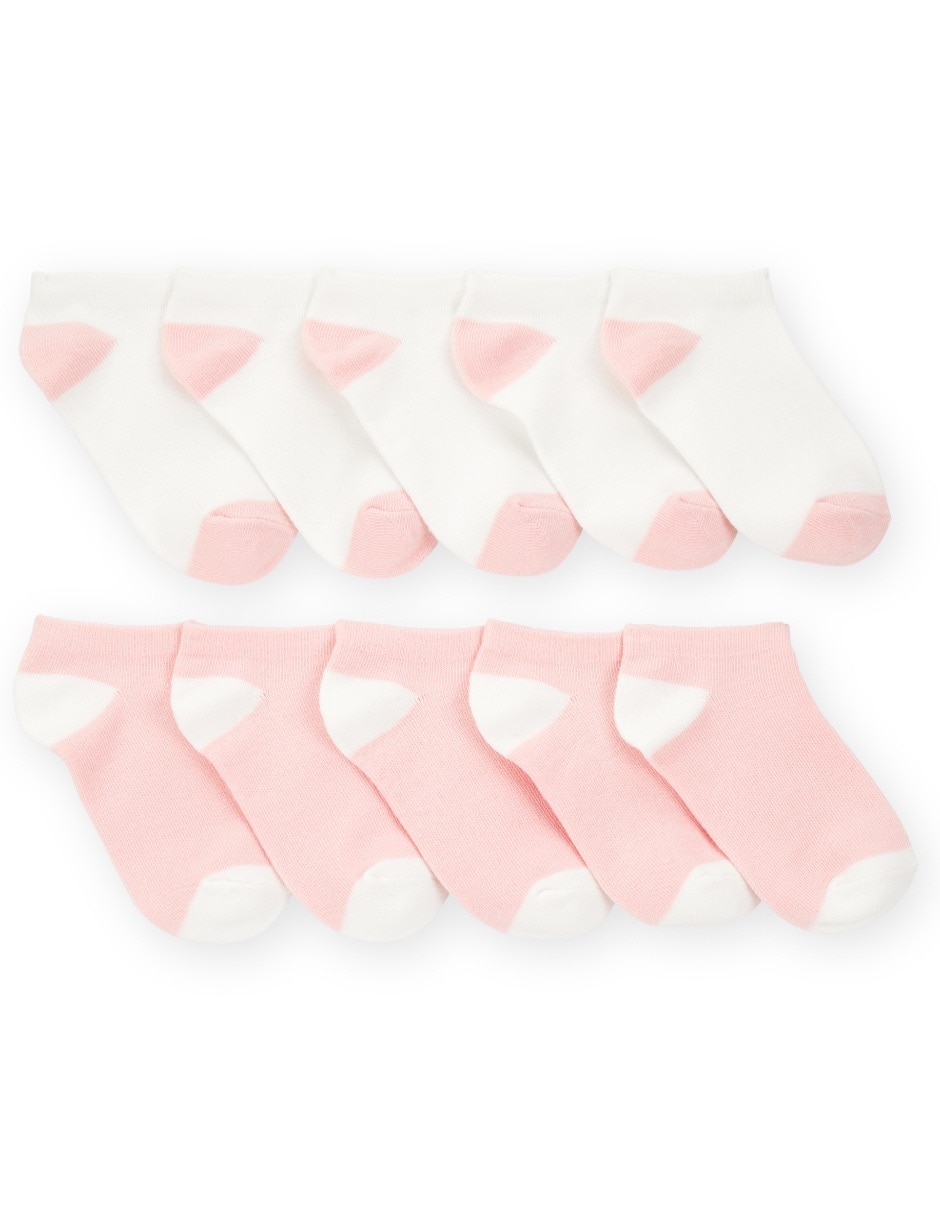 Set de tin de algodón para niña 10 pares