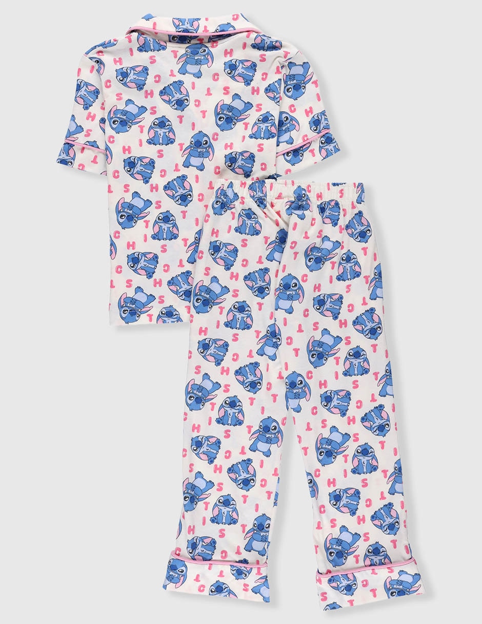 Conjunto pijama Stitch para niña 2