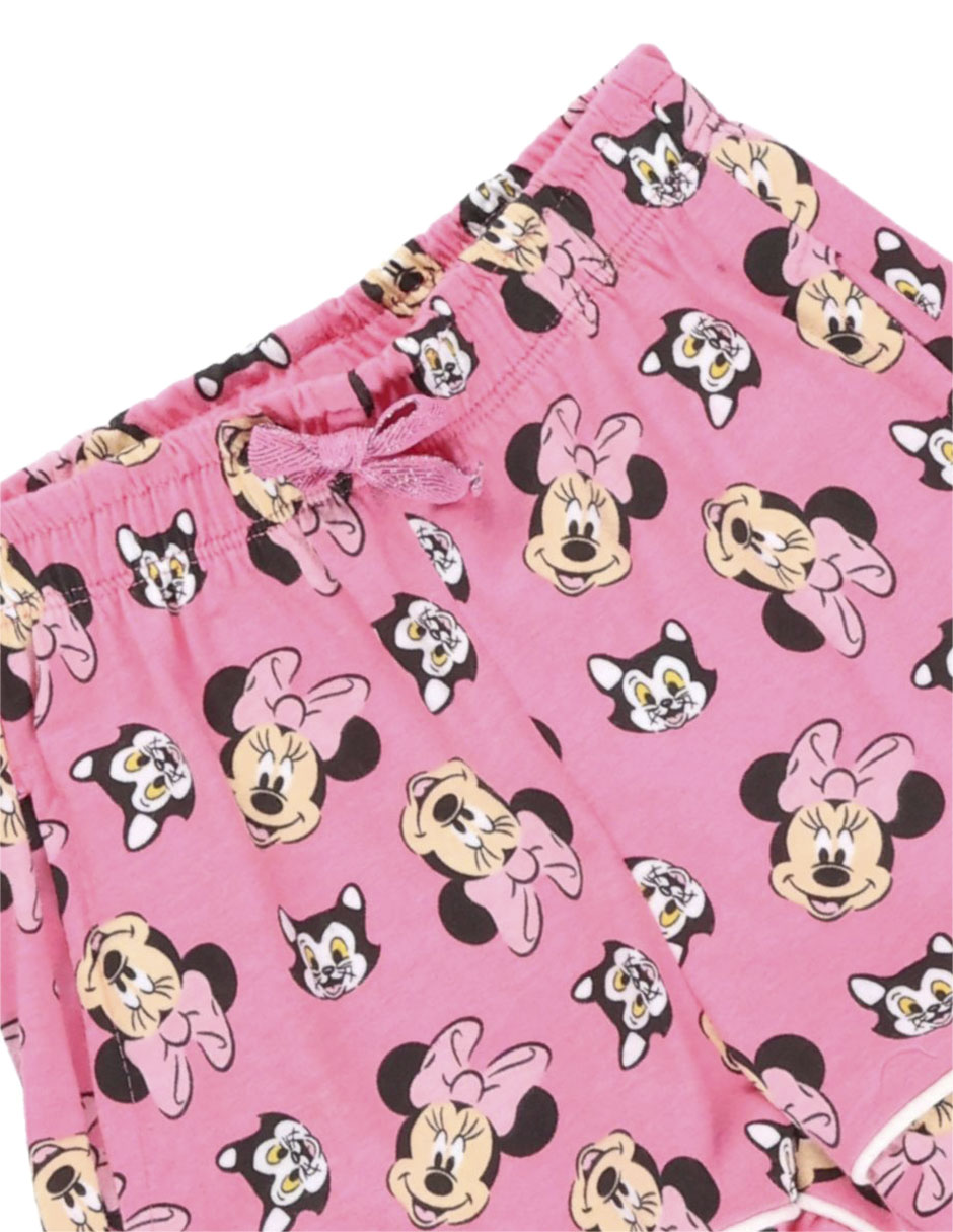Conjunto pijama Minnie Mouse para niña 3