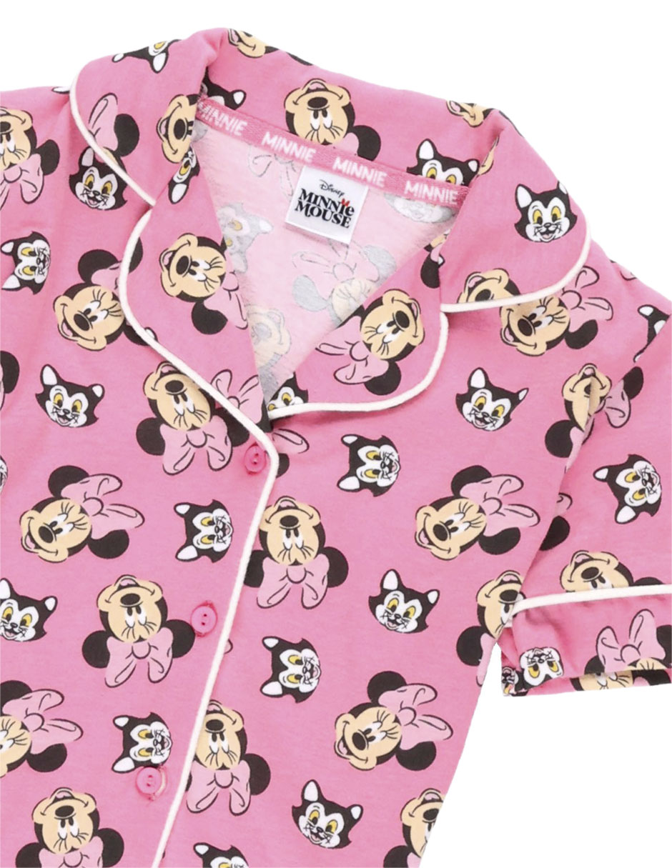 Conjunto pijama Minnie Mouse para niña 4