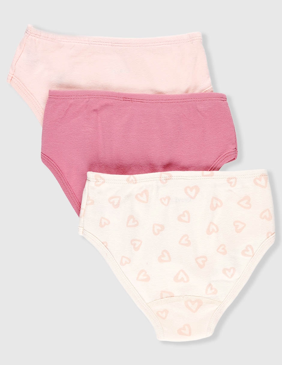 Set panty de algodón para niña 10