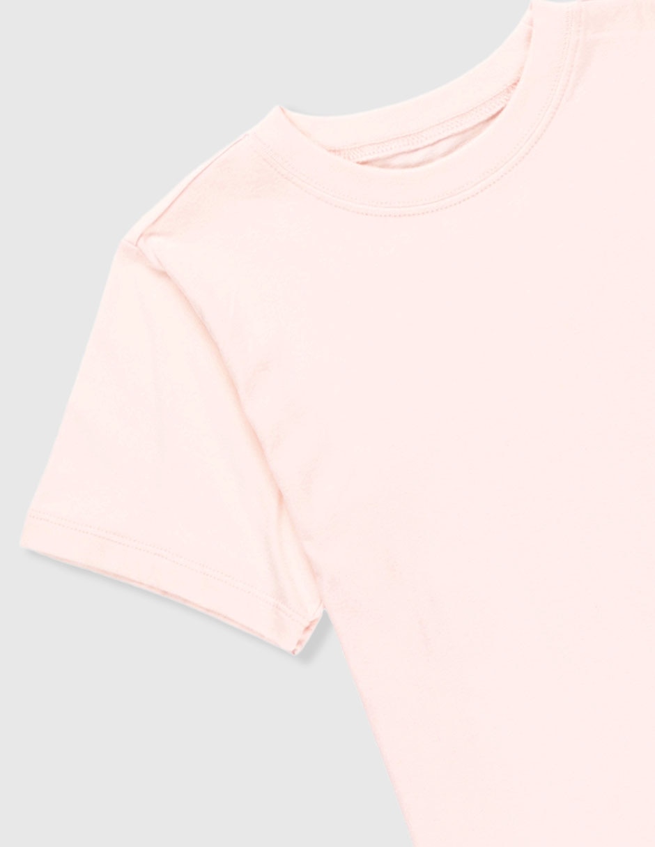 Set camiseta cuello redondo para niña 9