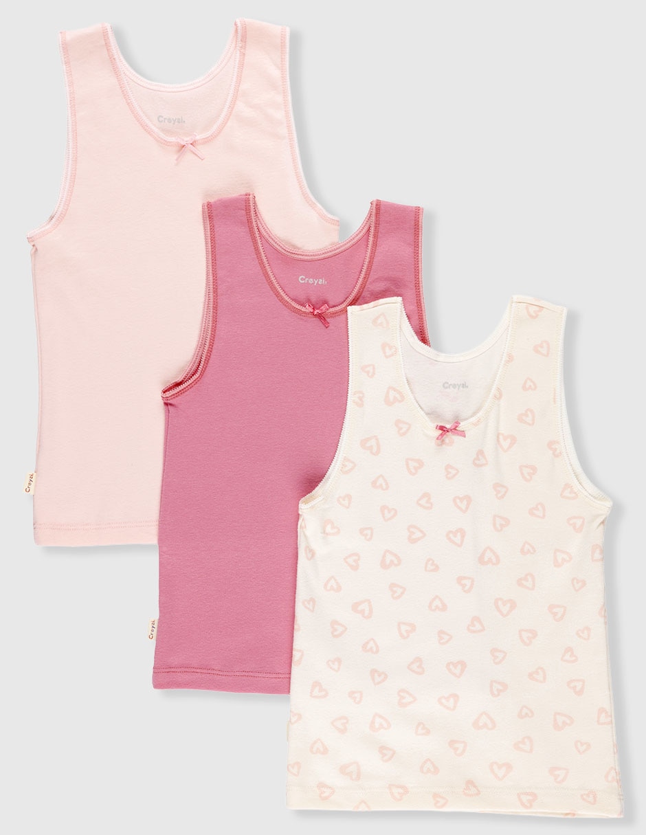 Set camiseta cuello redondo Baby para niña