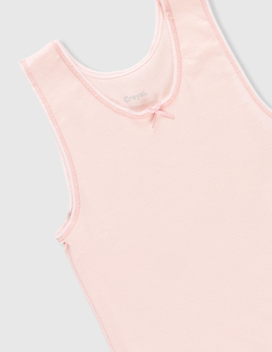 Set camiseta cuello redondo Baby para niña 3
