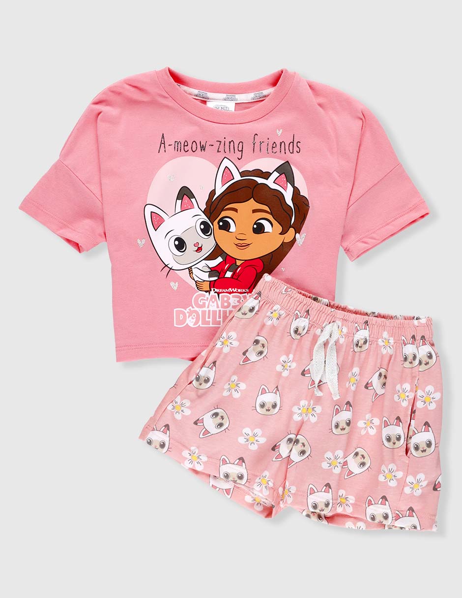 Conjunto pijama Pandy Flowers para niña Conjunto pijama Pandy Flowers para niña