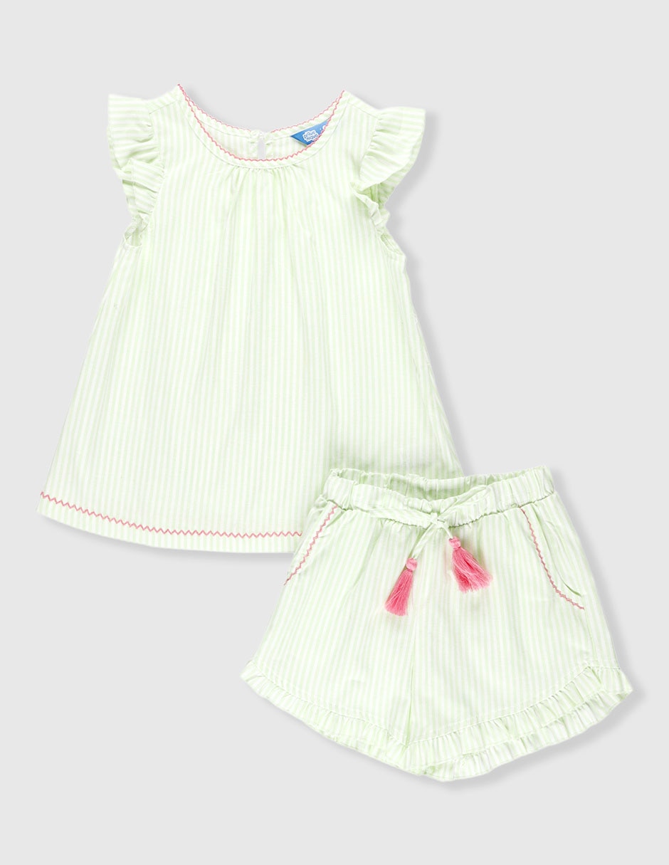 Conjunto pijama para niña