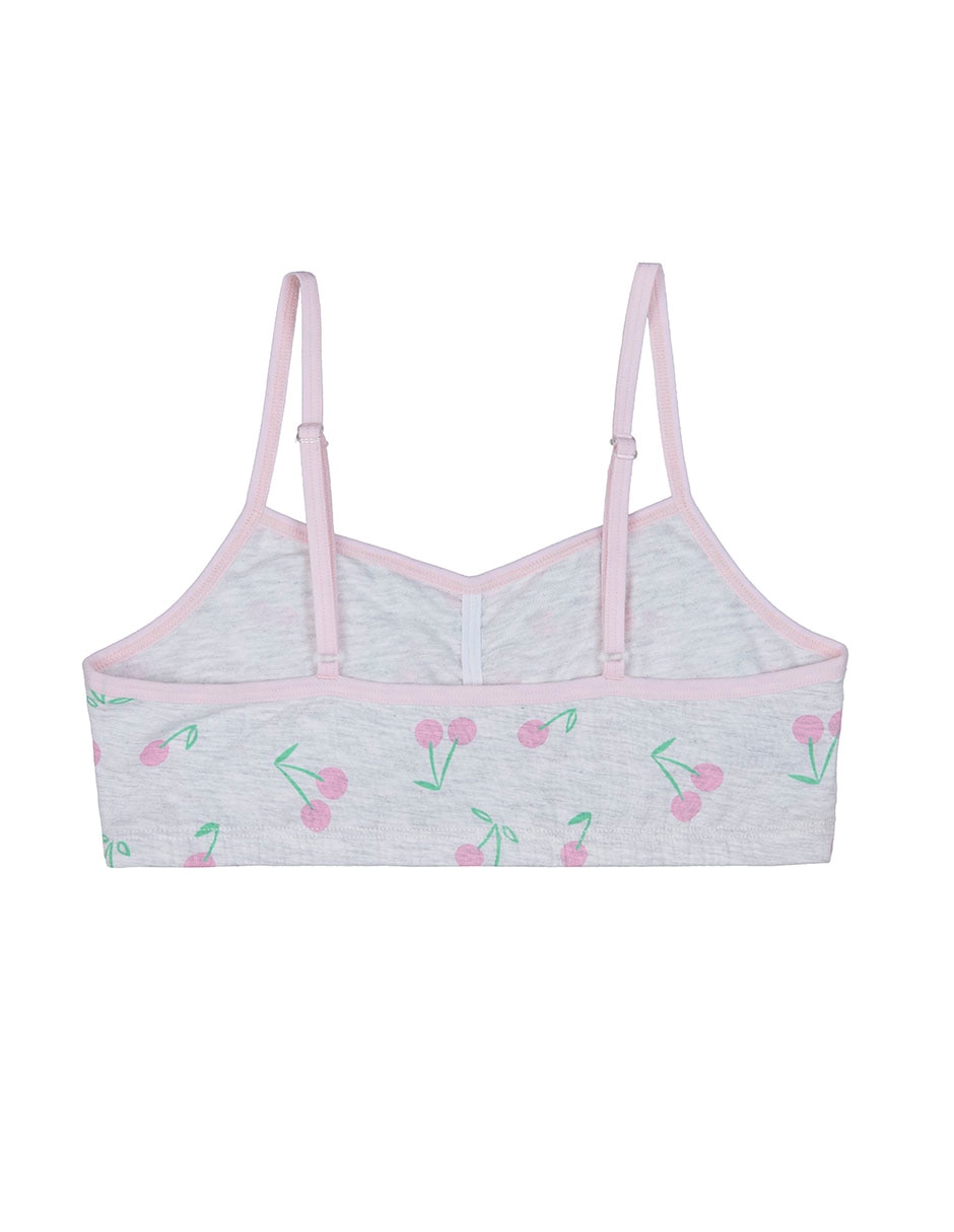 Set Top Sweet Cherry de algodón para niña 3