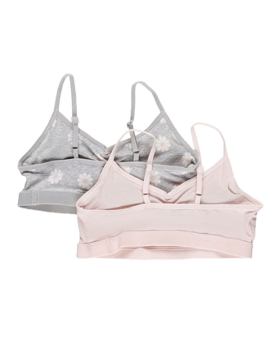Set brassiere bralette para niña 2
