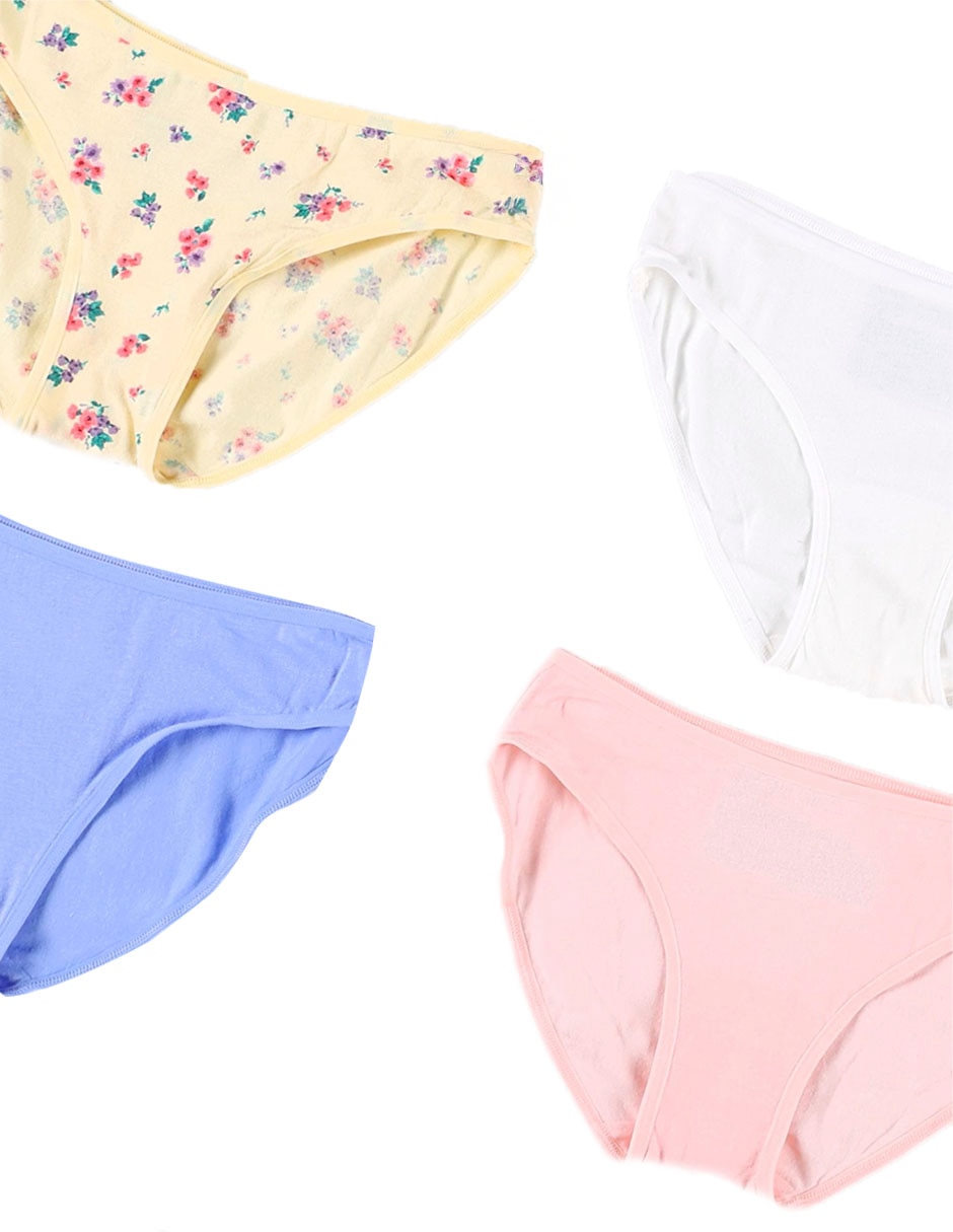 Set panty de algodón para niña 3