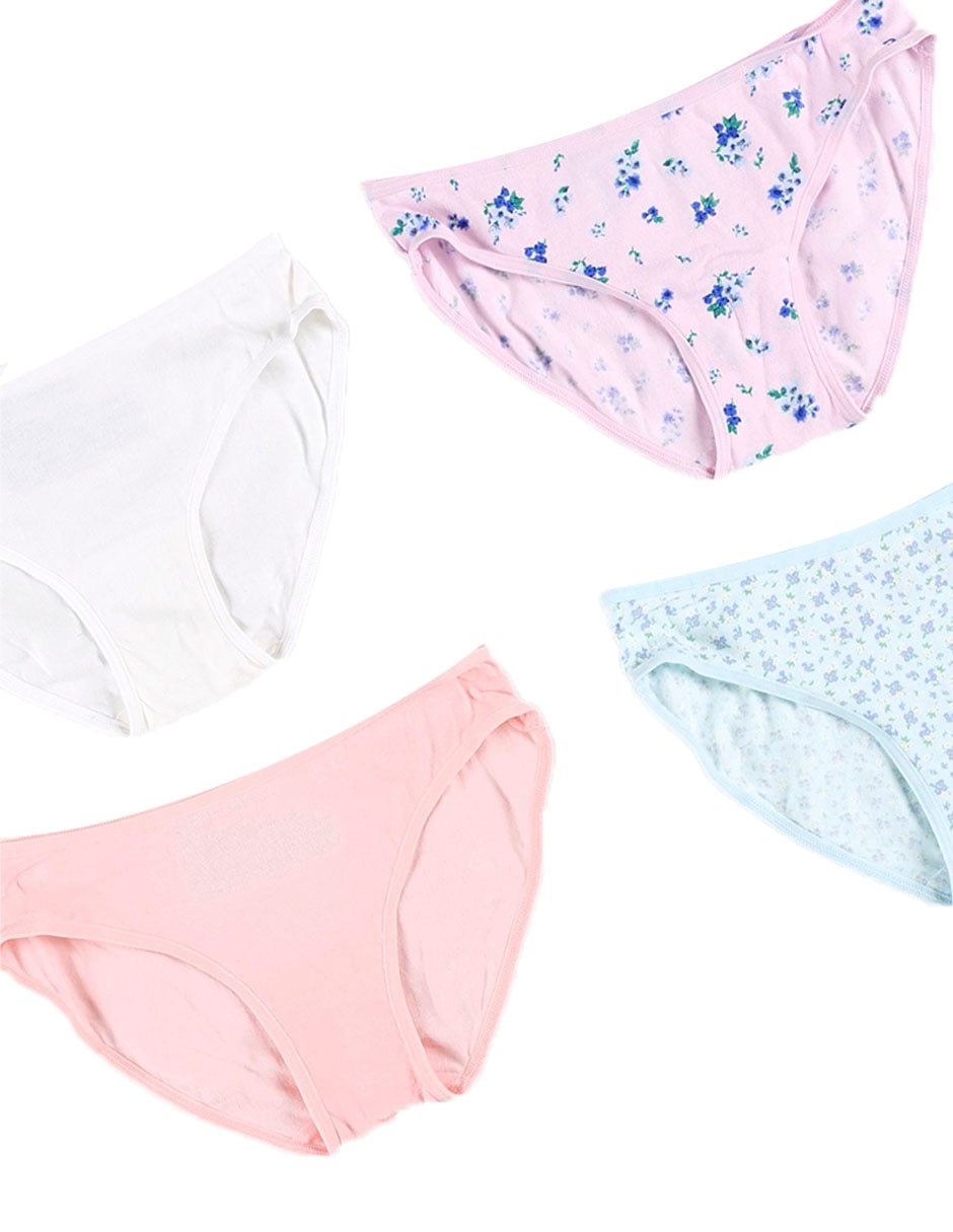 Set panty de algodón para niña 4