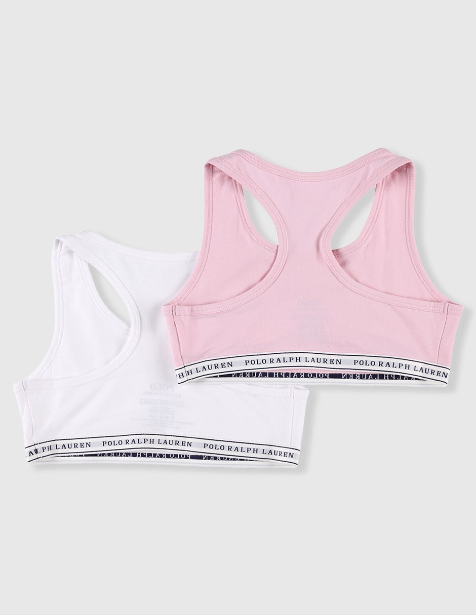 Set brassiere racer back para niña 2