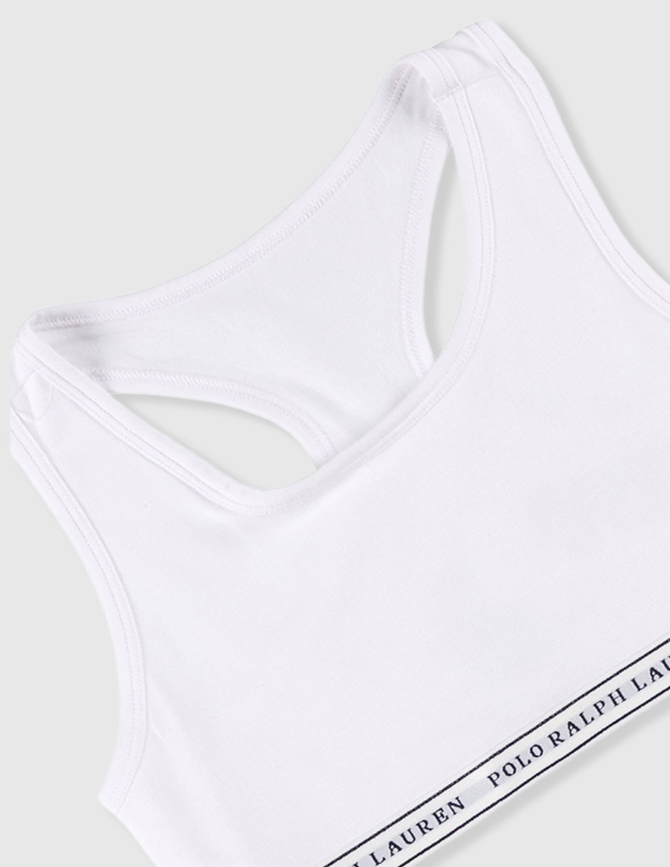 Set brassiere racer back para niña 4